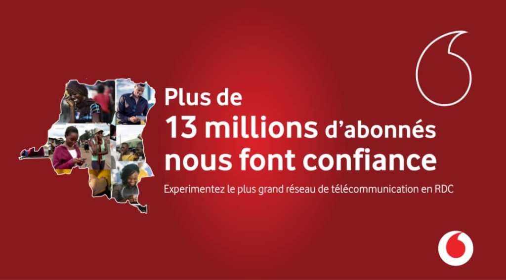 Vodacom Congo : Enfin, plus de 13 millions de Congolais connectés au premier réseau en RDC&nbsp;!