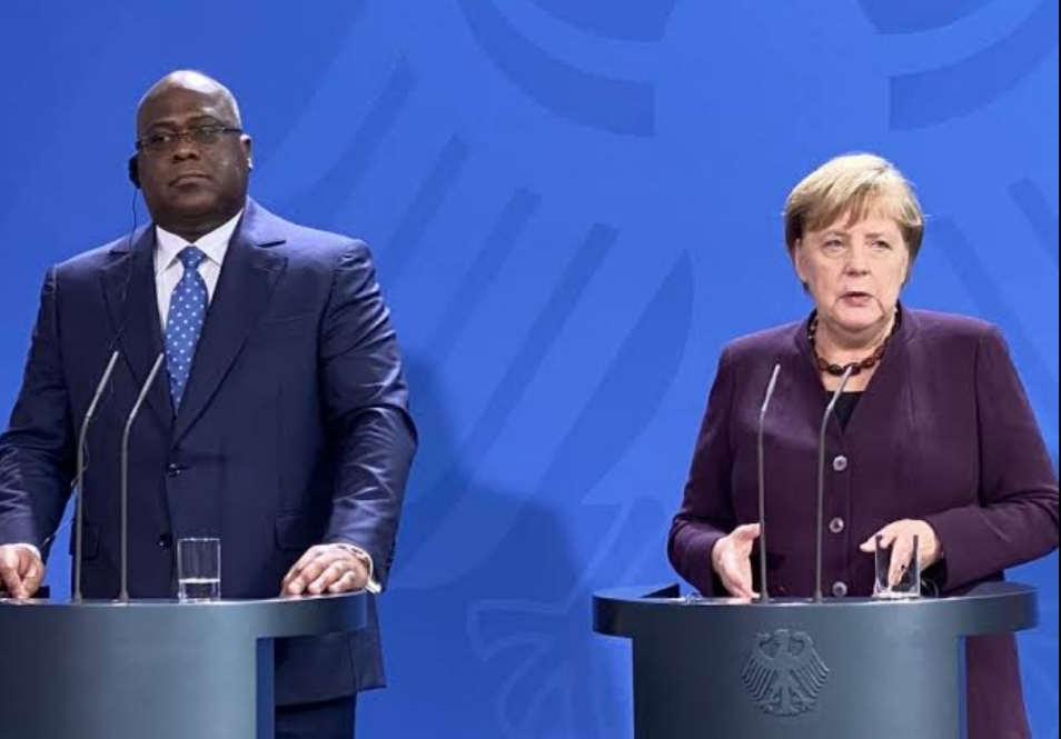 Coopération RDC-Allemagne : Tshisekedi s’est entretenu au téléphone avec la chancelière Angela&nbsp;Merkel