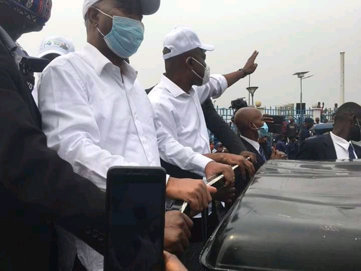 Lamuka : retour triomphal de Fayulu et Muzitu à&nbsp;Kinshasa