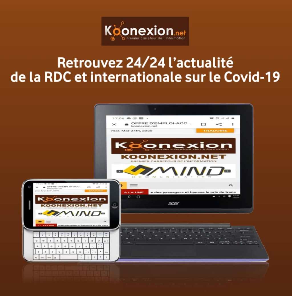 RDC-Coronavirus : le bilan en 24 heures rapporte 16 cas recensés, 1&nbsp;décès