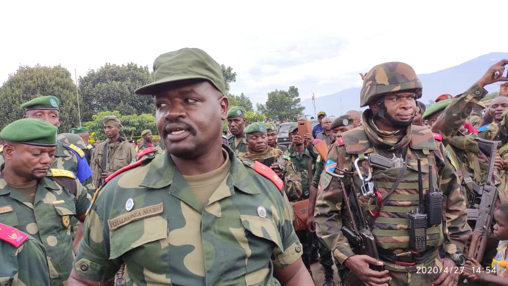 Insécurité à Beni : &laquo;&nbsp;nous sommes entrain de repasser nos stratégies pour mettre fin à toutes ces tueries&nbsp;&raquo; (Gen. J.&nbsp;Ychaligonza)