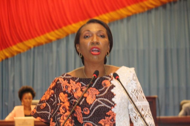 RDC : Jeanine Mabunda en appelle à la cohésion nationale pour lutter contre le&nbsp;Covid-19