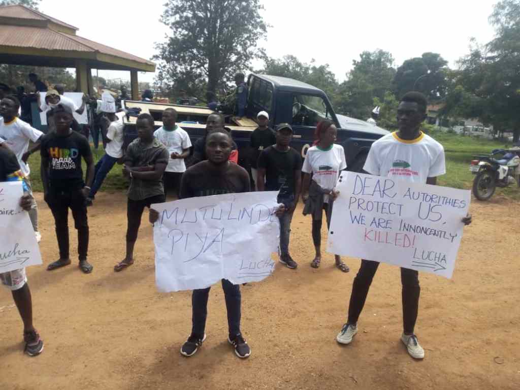 Beni : &laquo;&nbsp;le rôle des militaires est de nous sécuriser et non excercer le commerce&nbsp;&raquo; (Lucha)