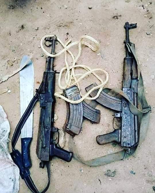 Beni : découverte d&rsquo;une arme du type AK7 à&nbsp;Vwerere-Musimba