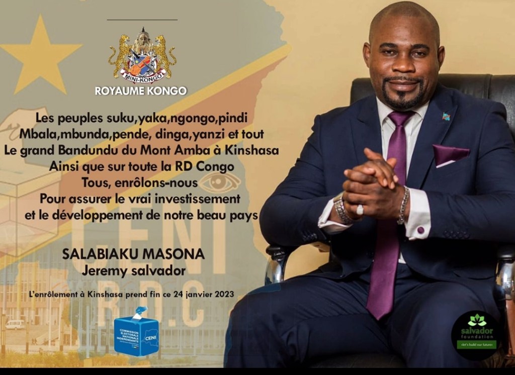 RDC-CENI : Jeremy Salvador a eu sa carte d&rsquo;électeur !
